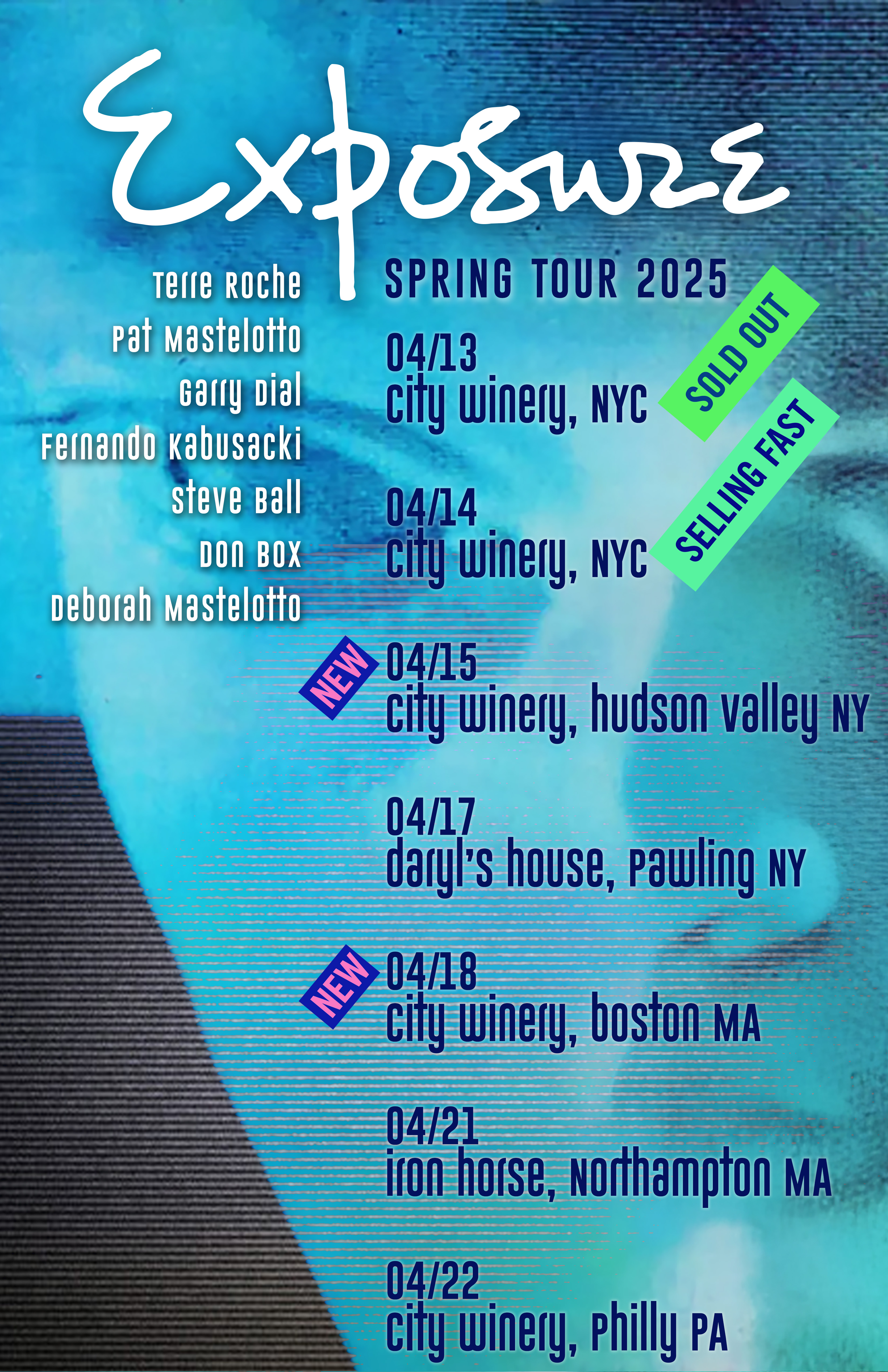 Exposure: Tour Dates April 2025